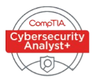 CompTIA CySA+ badge